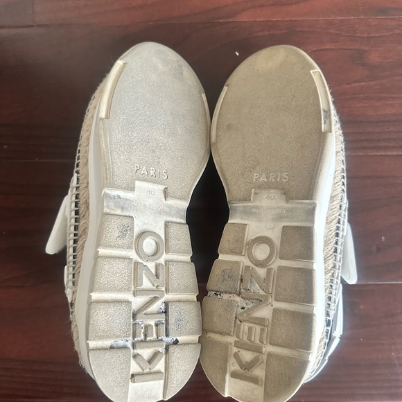 AUTHENTIC KENZO Colorblock Pattern Espadrille Sneakers - Picture 5 of 5